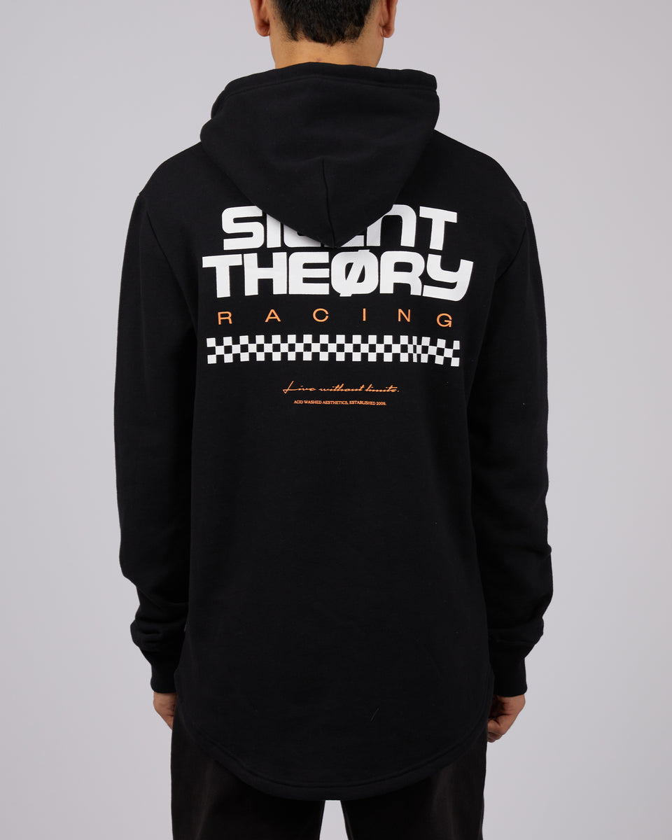 Limits Scoop Hoodie Black Silent Theory