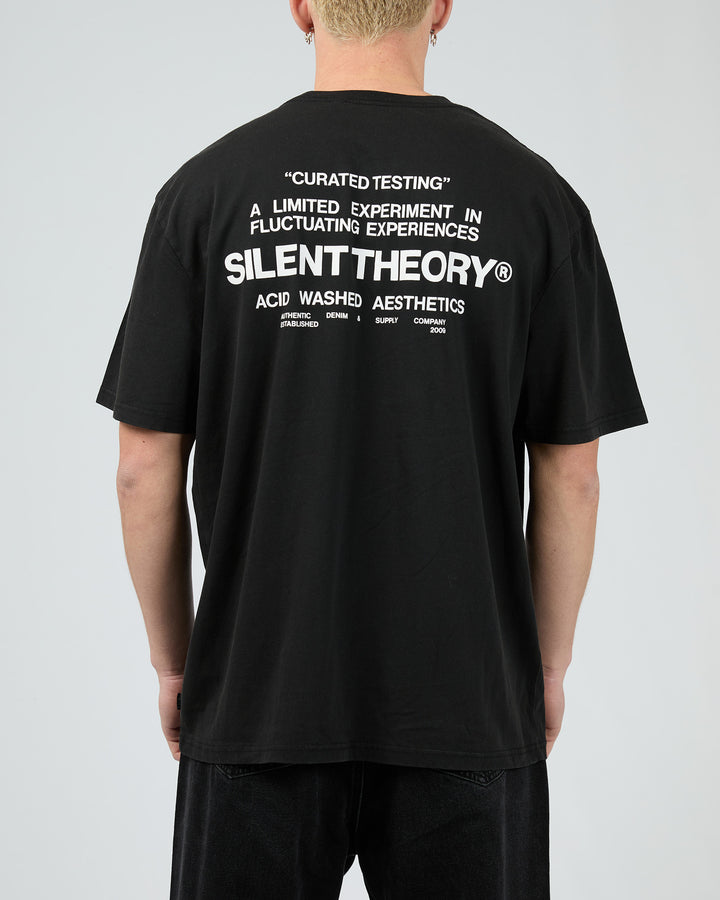 Curated Tee Washed Black