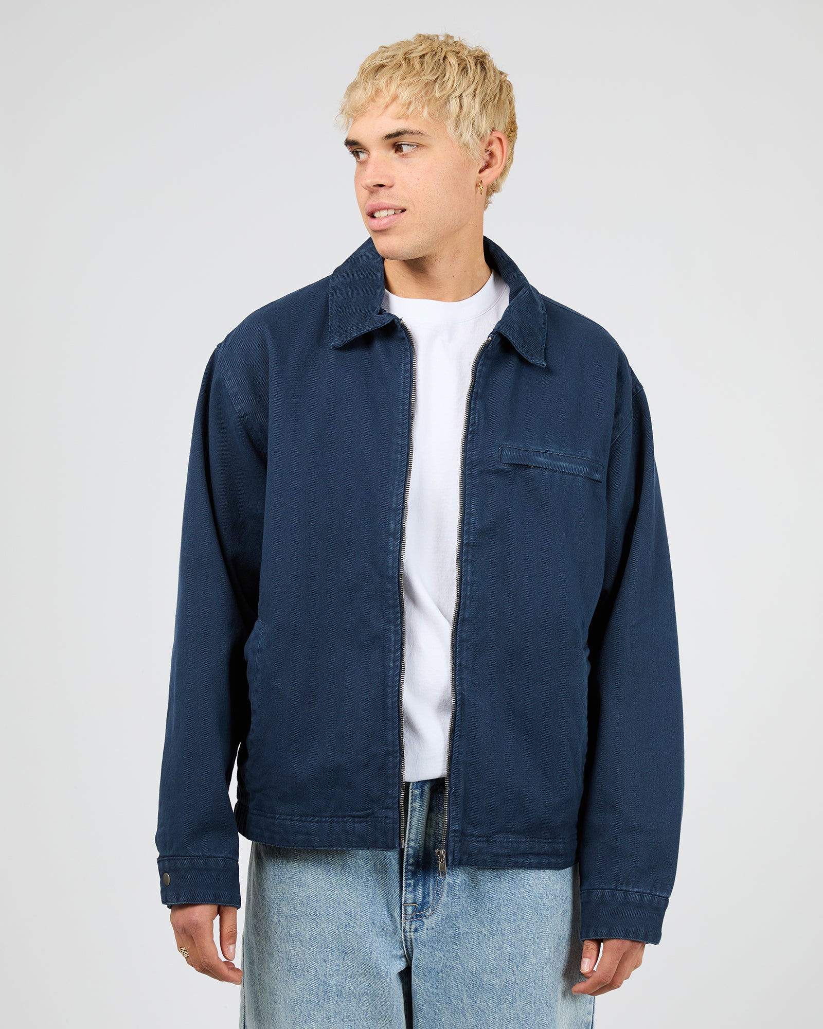 Holland Jacket Navy – Silent Theory