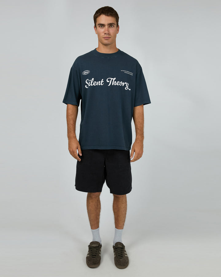 Authentic Box Tee Navy