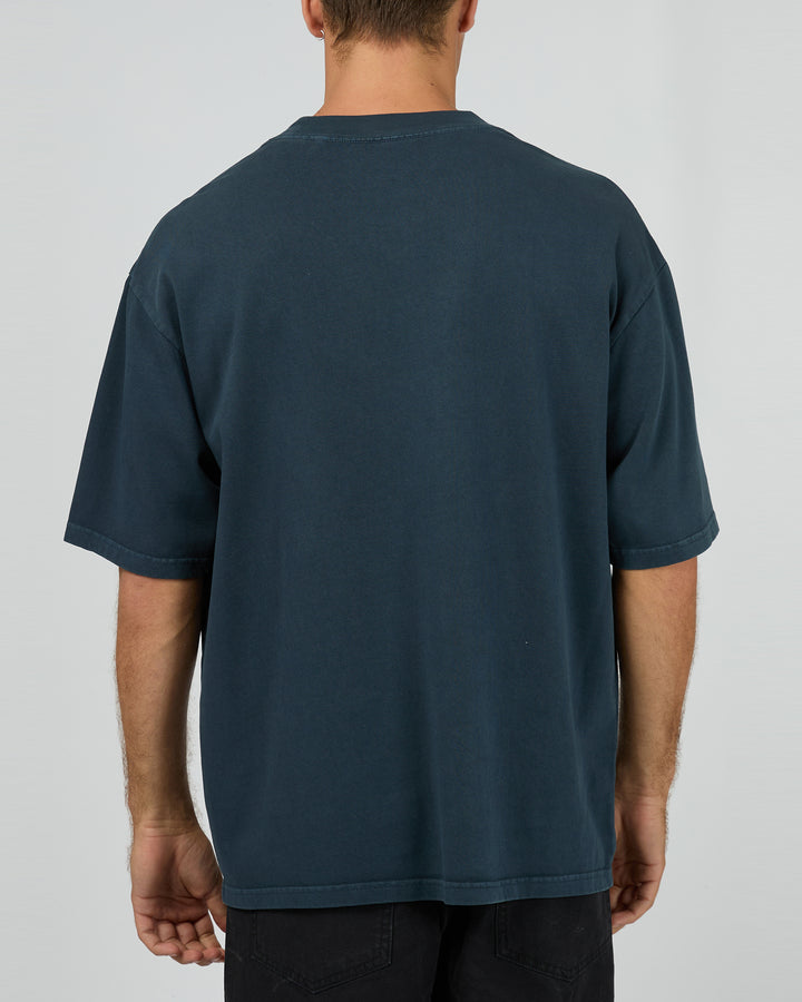 Authentic Box Tee Navy