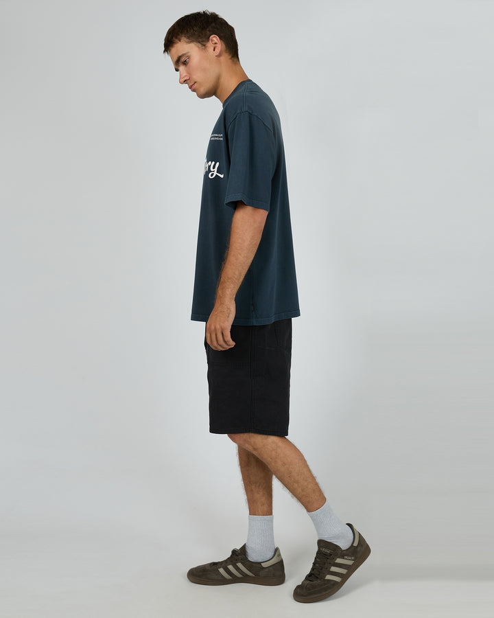 Authentic Box Tee Navy