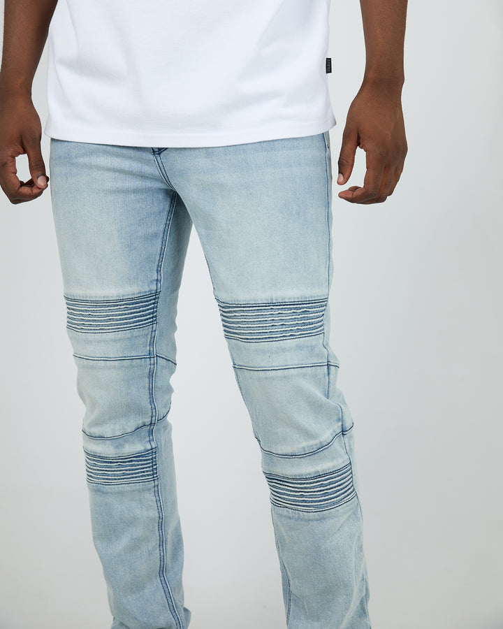 Fang Moto Jean Blue