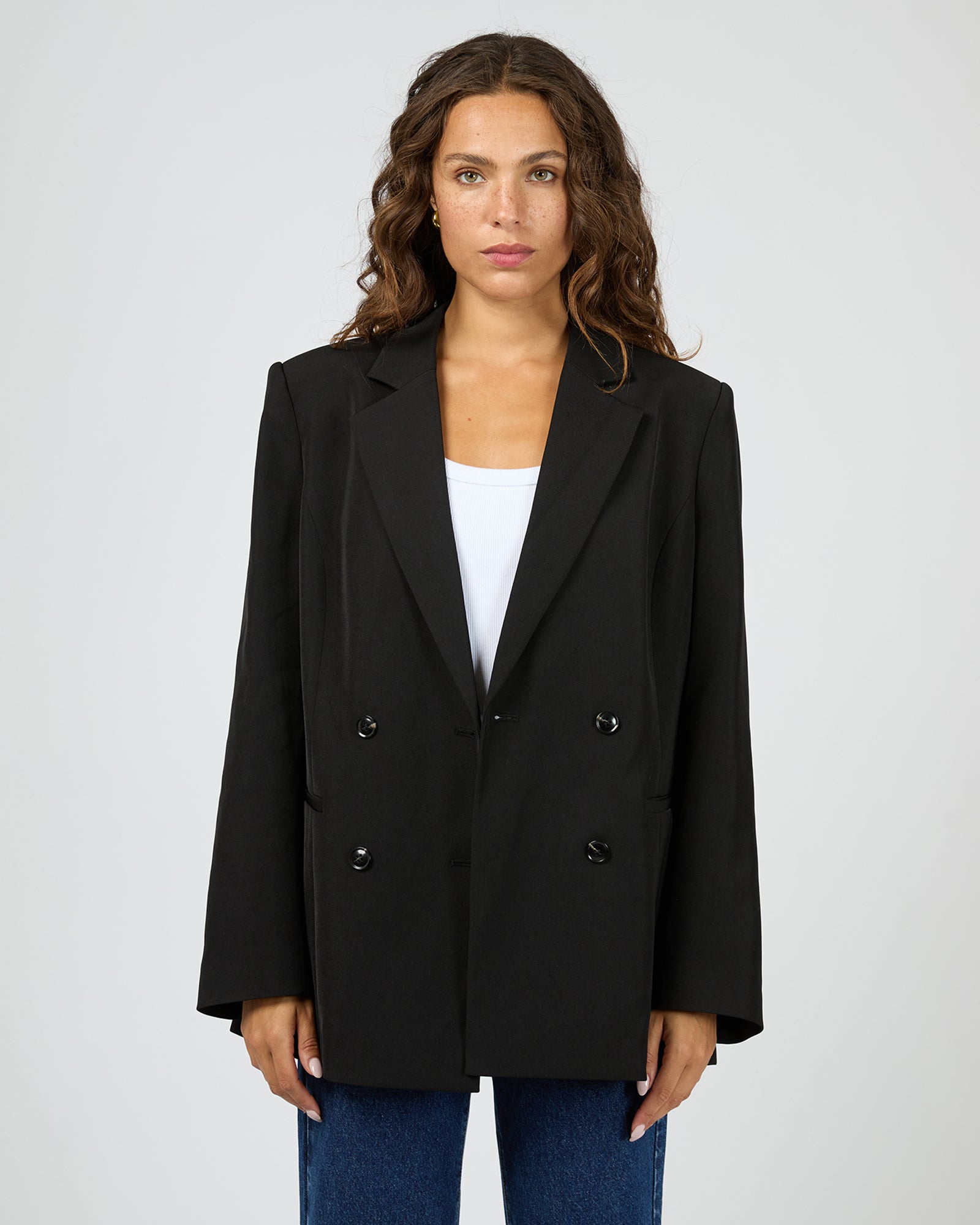 Owen Blazer Black – Silent Theory