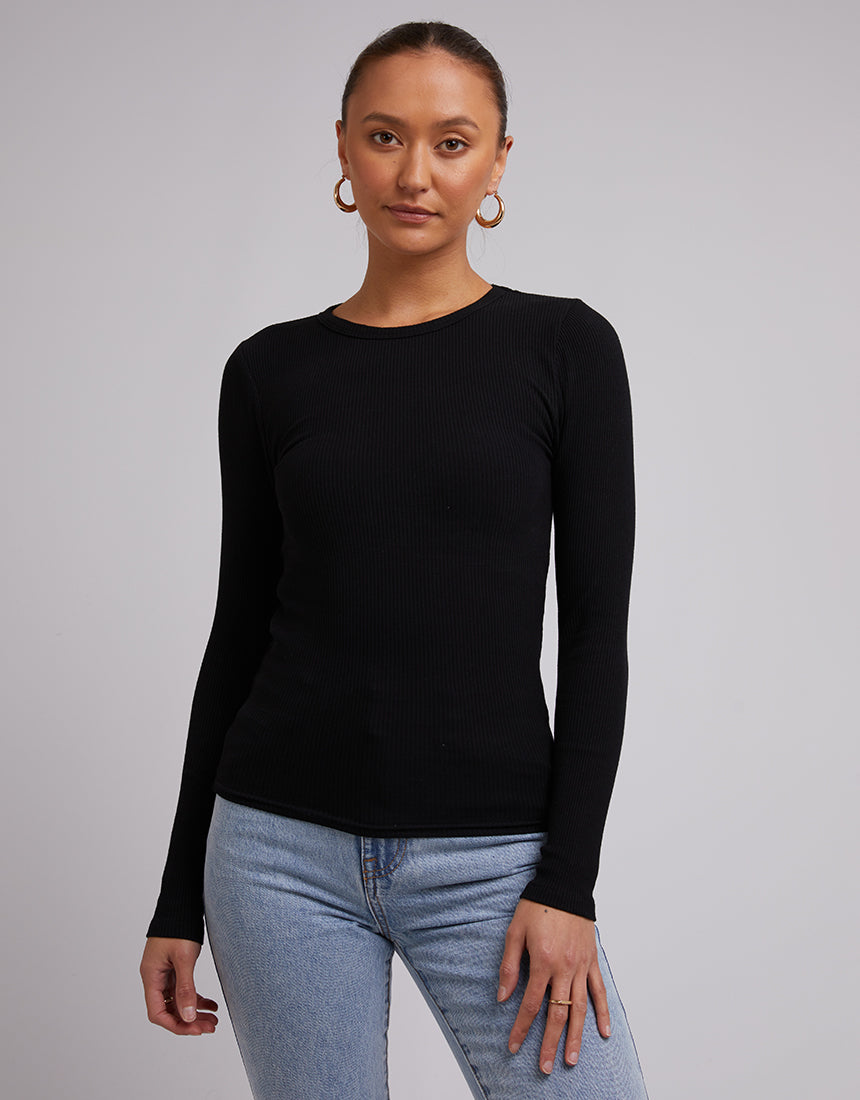 Jent Louis Rib Long Sleeve Tee ブラック　mサイズ Jent Louis Rib Long Sleeve Tee ブラック mサイズ Louise Rib