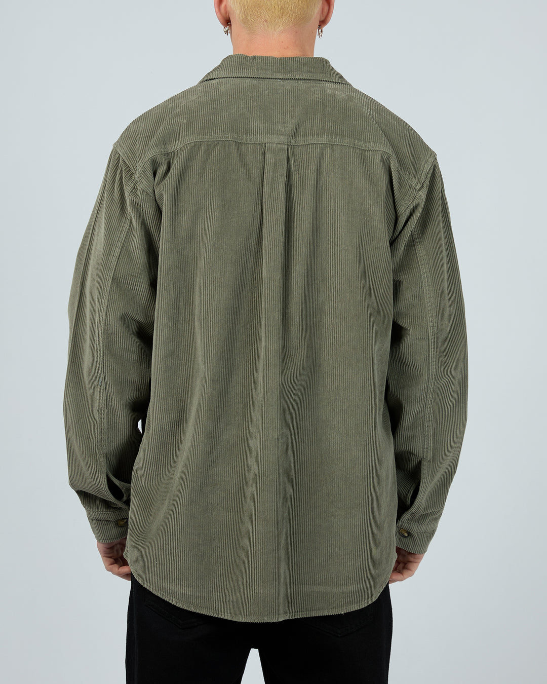 Cord Over Shirt Khaki