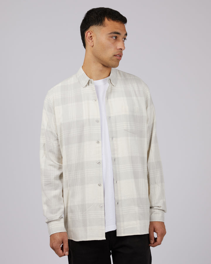 Apex Check Shirt Grey
