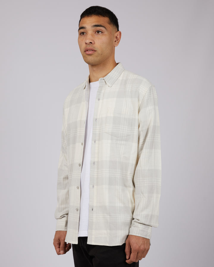 Apex Check Shirt Grey