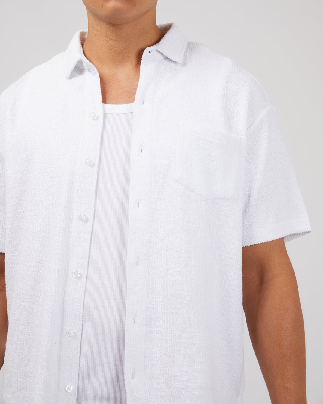Cove Short Sleeve Shirt White