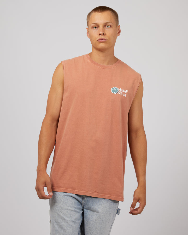 Enjoy Your Stay Muscle Orange