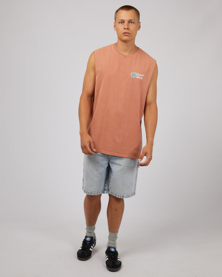 Enjoy Your Stay Muscle Orange