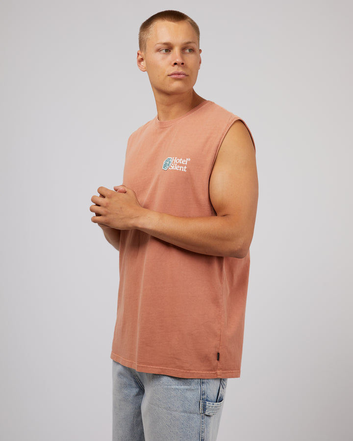 Enjoy Your Stay Muscle Orange