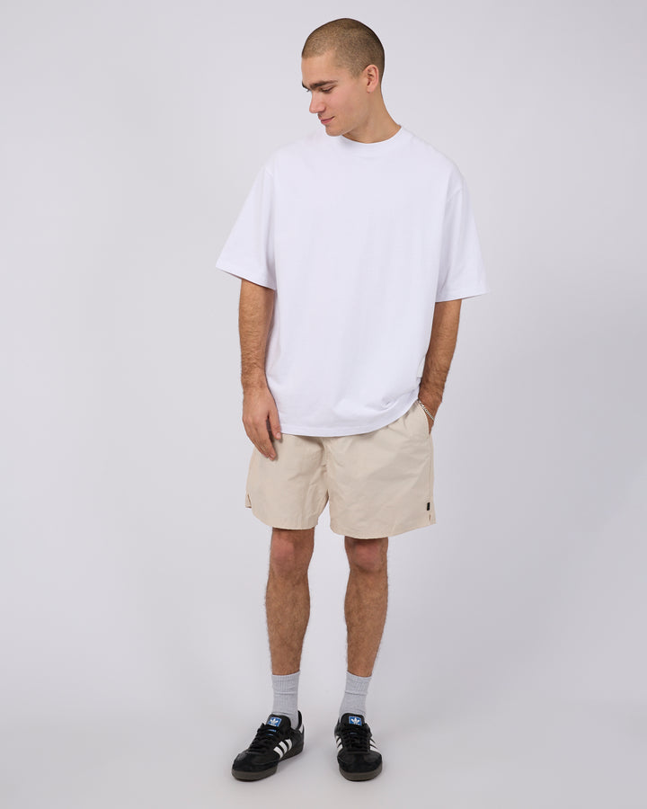 Vacay Nylon Short Chalk