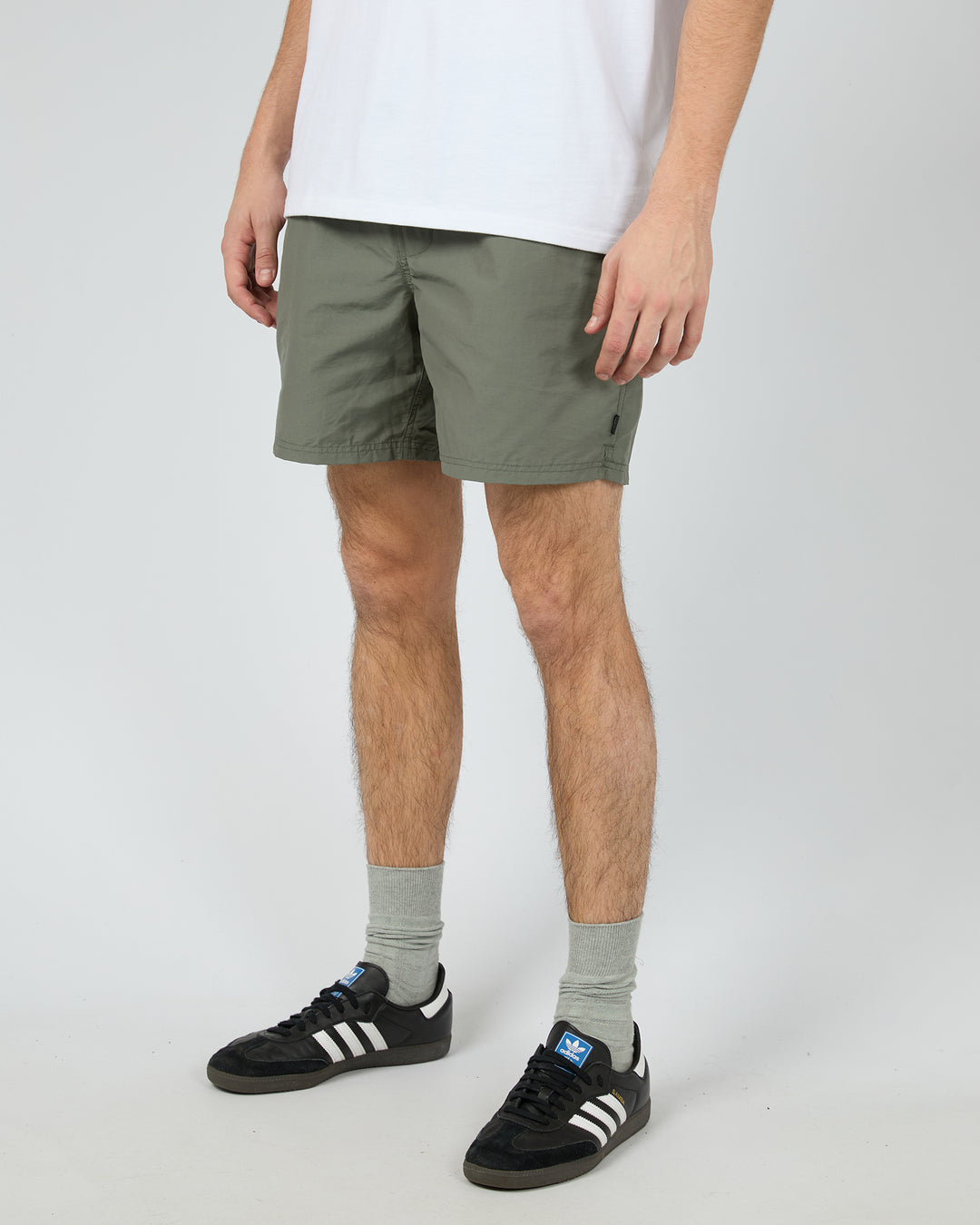 Vacay Nylon Short Khaki