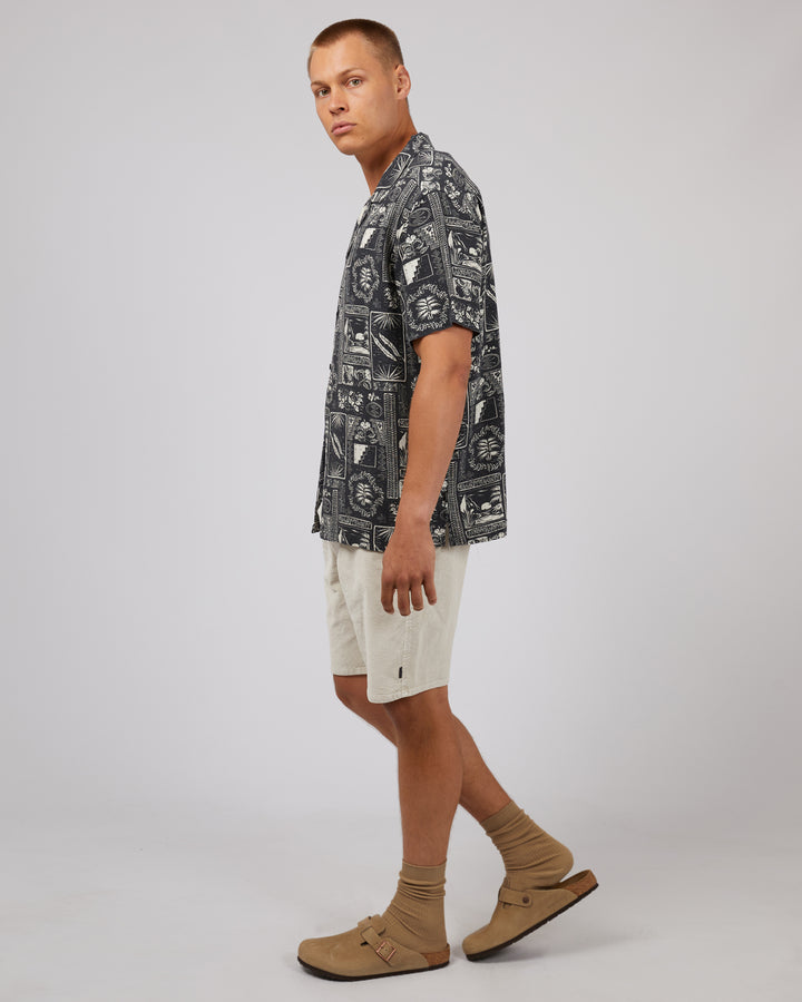 Messina Short Sleeve Shirt Navy