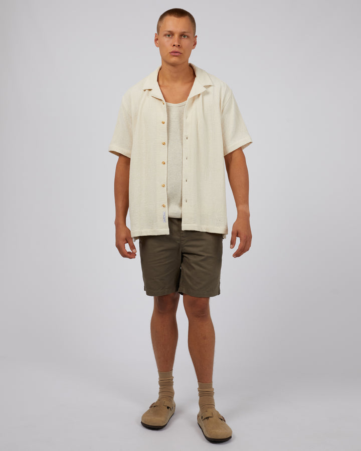 Colorado Ss Shirt Beige