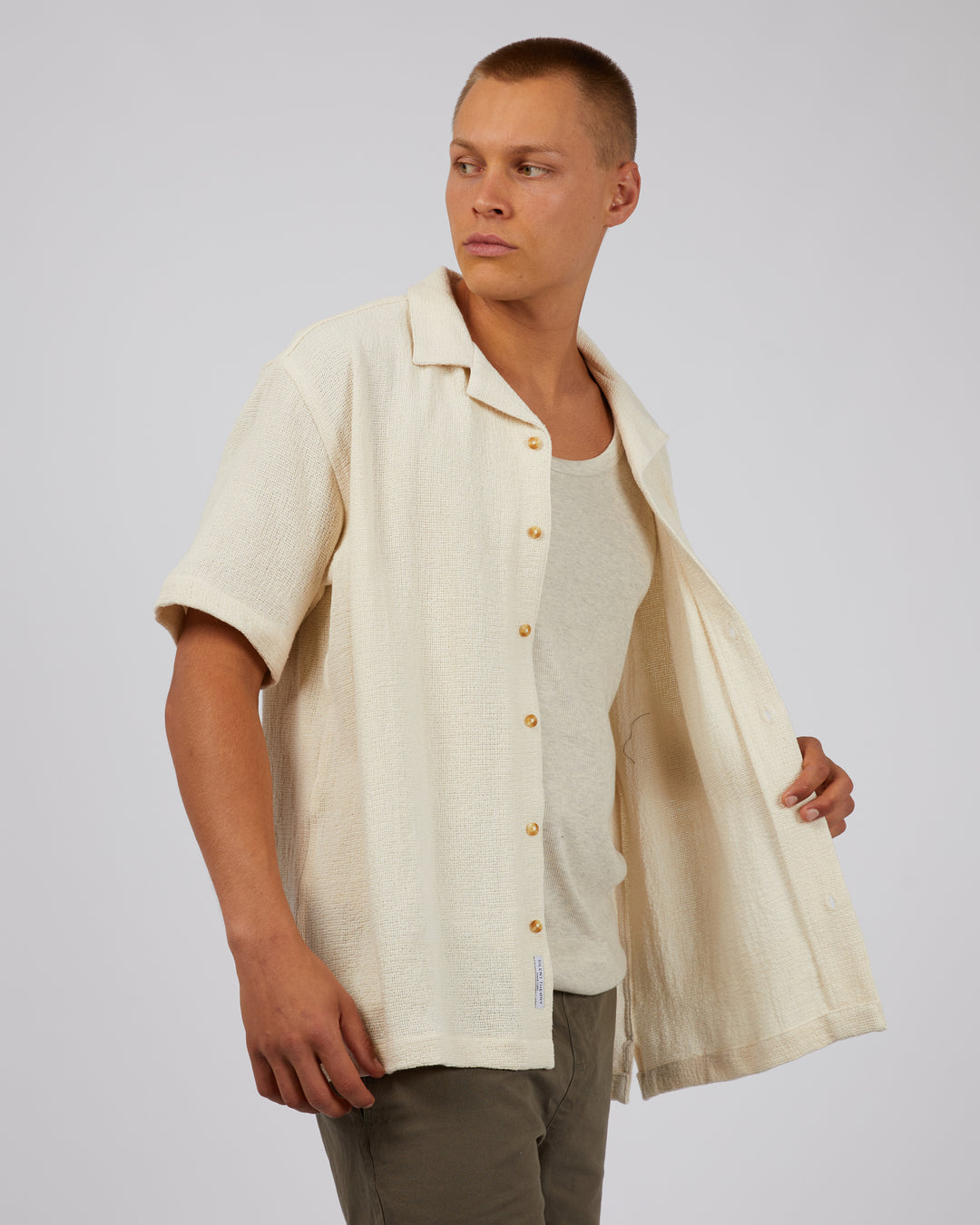 Colorado Ss Shirt Beige