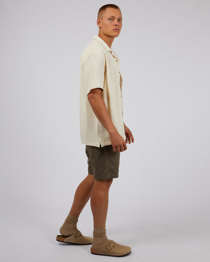 Colorado Ss Shirt Beige