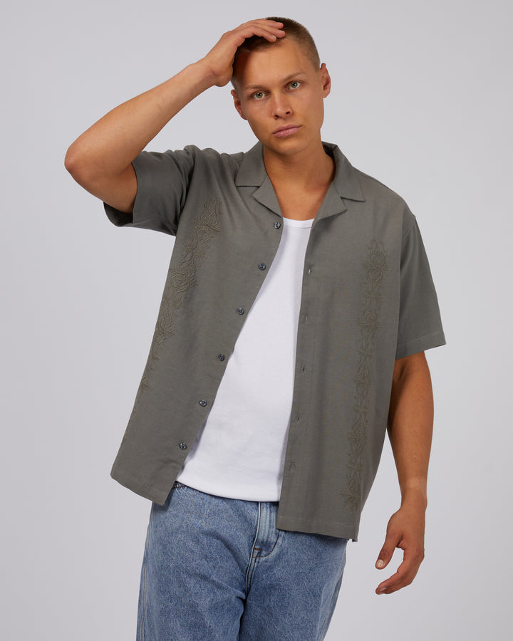 Lucca Short Sleeve Shirt Khaki