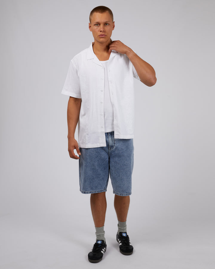 Lucca Short Sleeve Shirt White