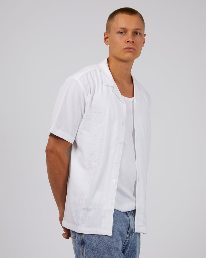 Lucca Short Sleeve Shirt White