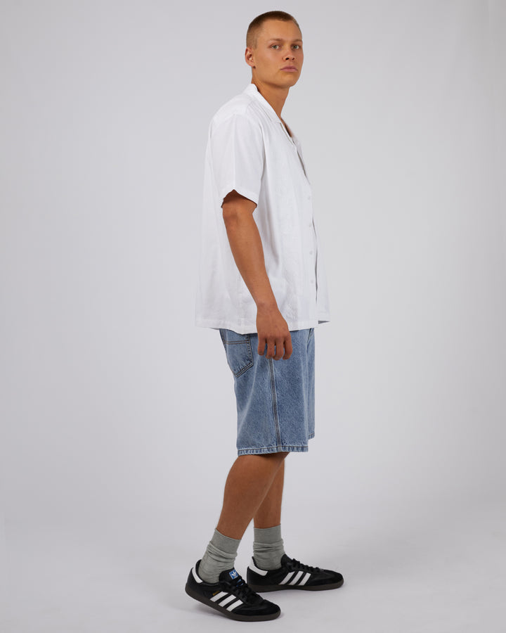 Lucca Short Sleeve Shirt White