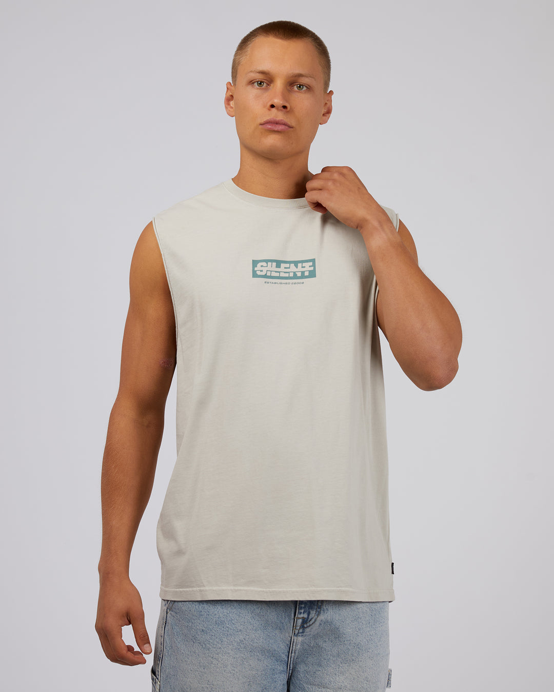 Straight Edge Muscle Grey