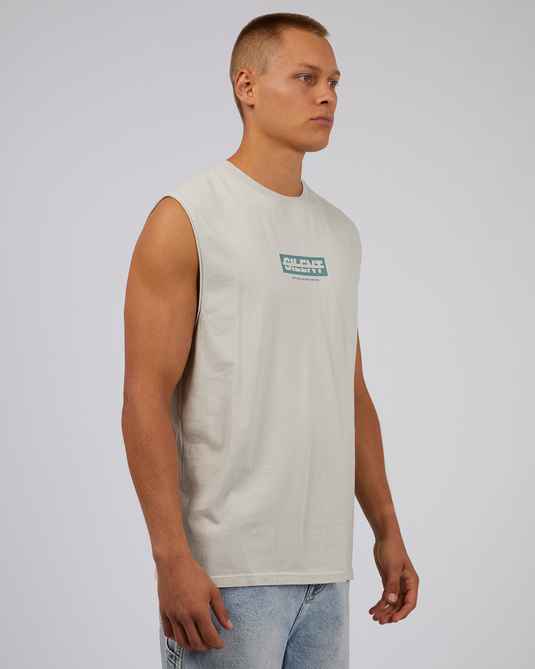 Straight Edge Muscle Grey