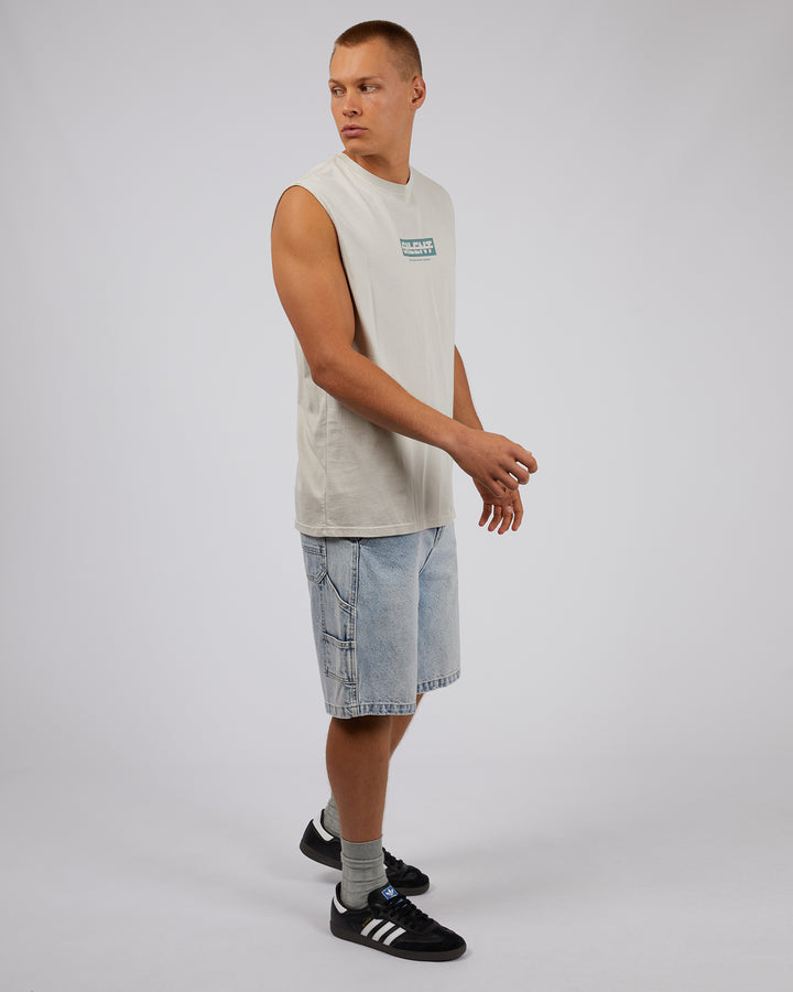Straight Edge Muscle Grey