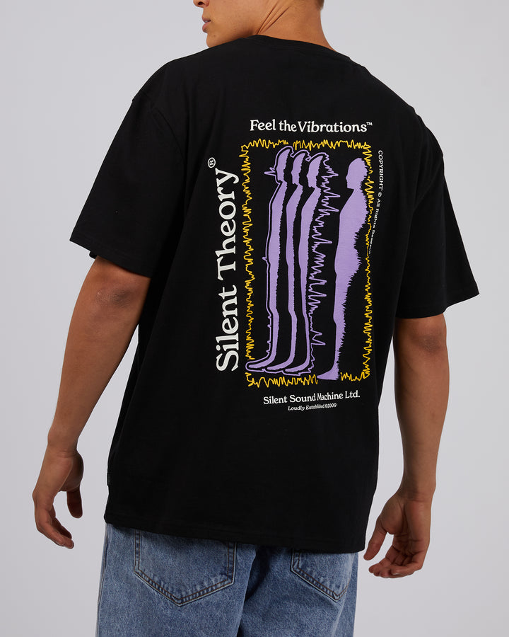 Vibrations Tee Black