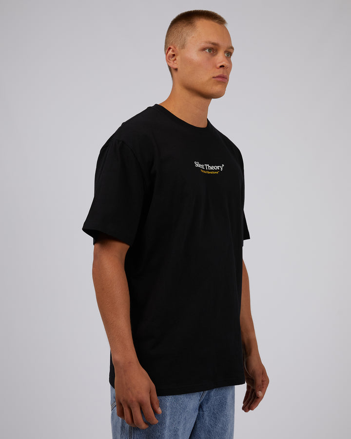Vibrations Tee Black
