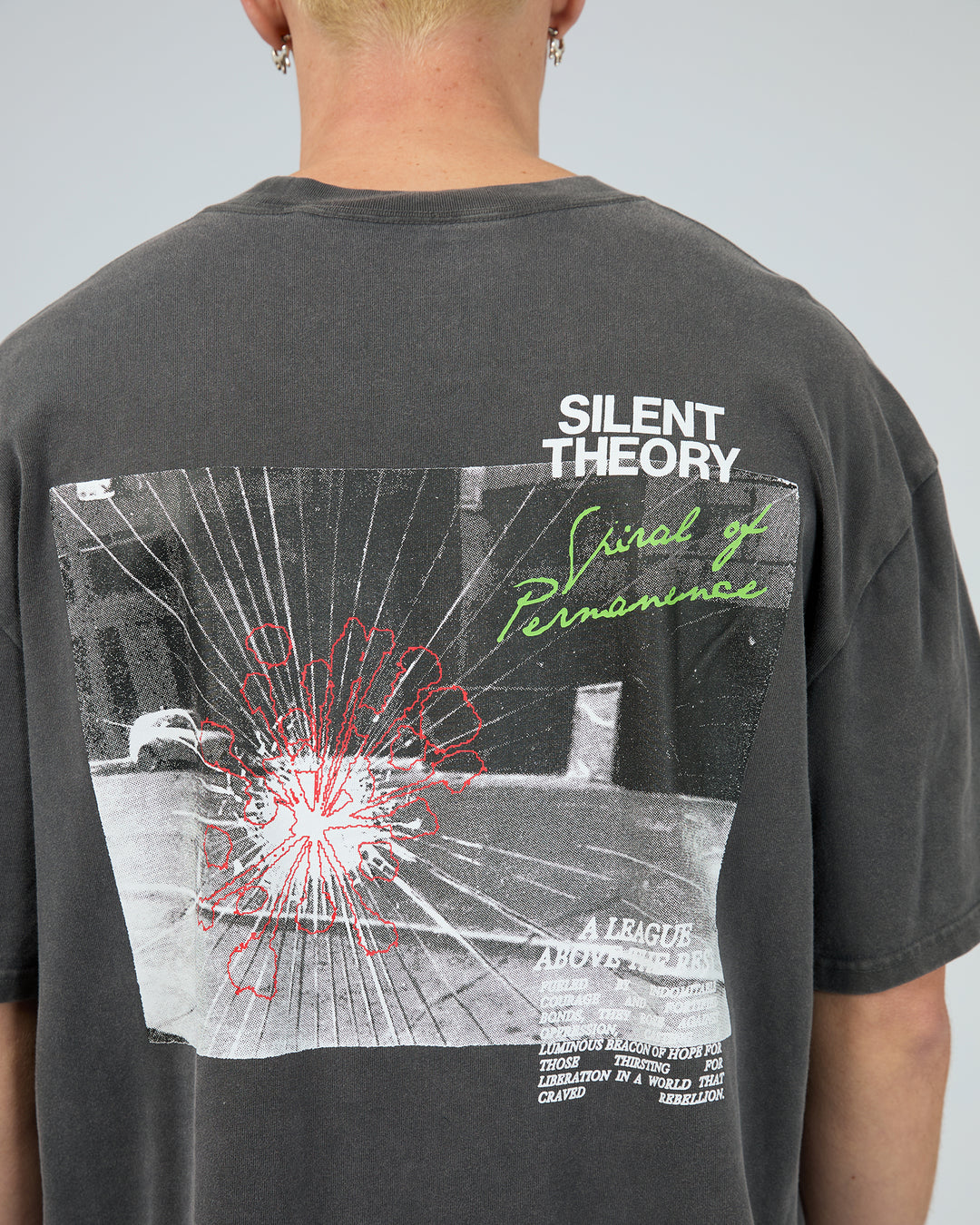 Above The Rest Tee Charcoal
