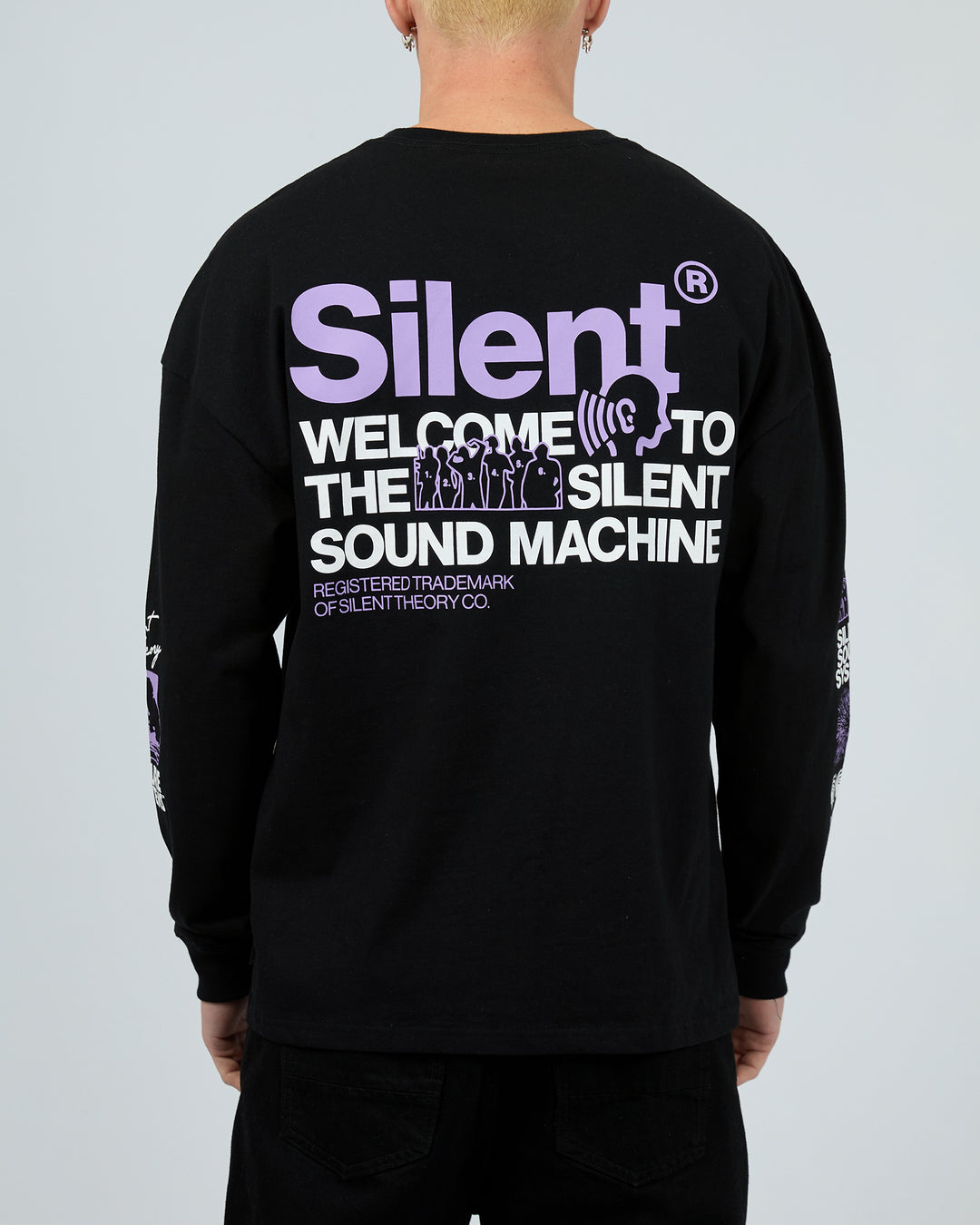 Sound Machine Ls Tee Black