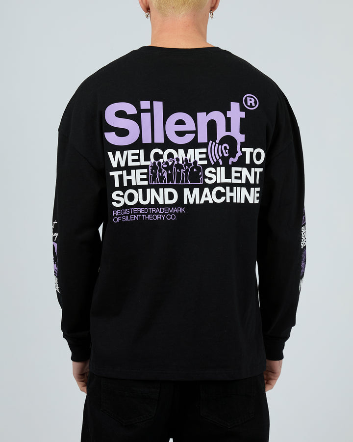 Sound Machine Ls Tee Black