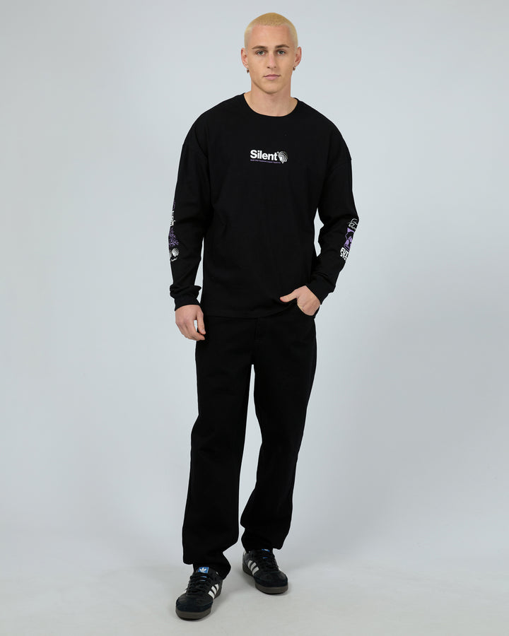 Sound Machine Ls Tee Black