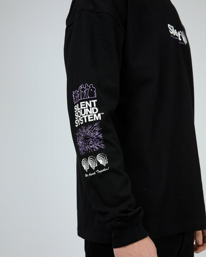 Sound Machine Ls Tee Black