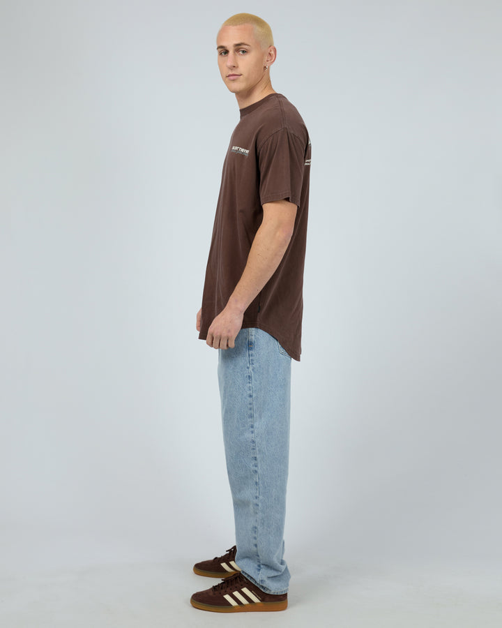 Initials Tee Chocolate