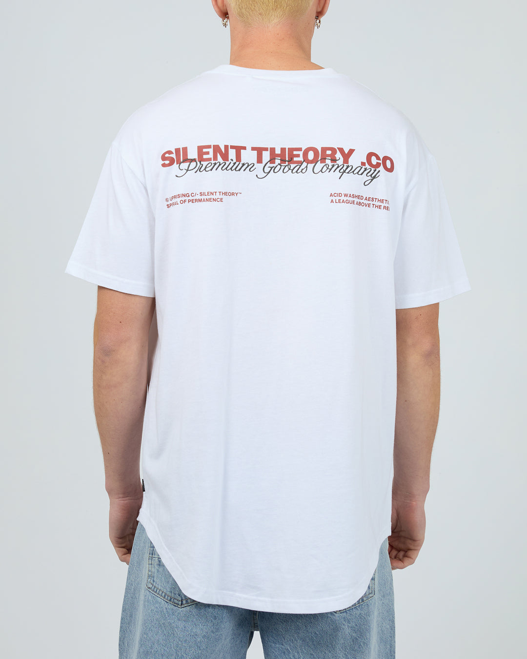 Initials Tee White