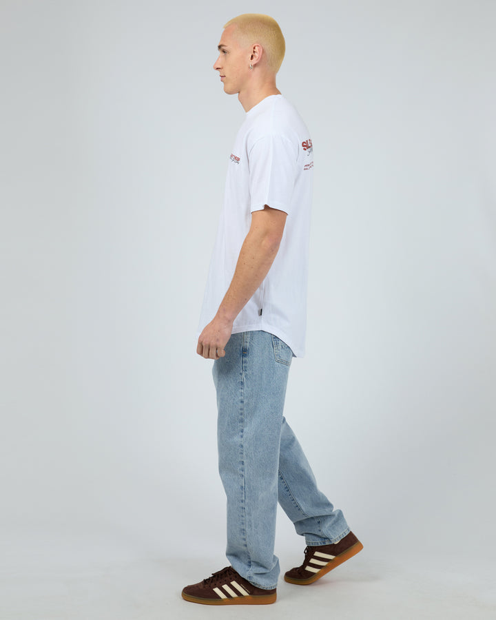 Initials Tee White