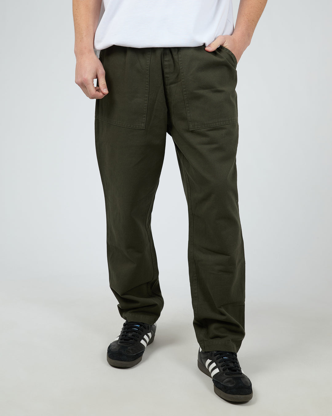 Patch Pocket Pant Khaki