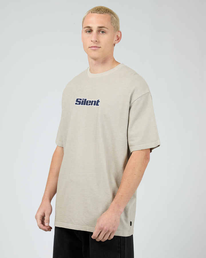 Silent Embro Tee Grey