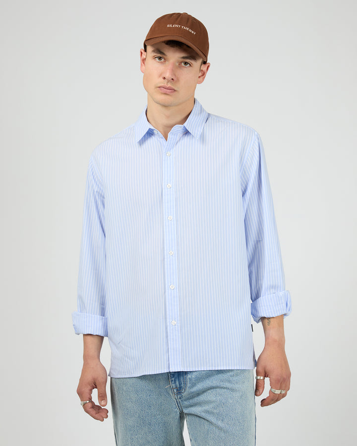 Evo Stripe Shirt Blue