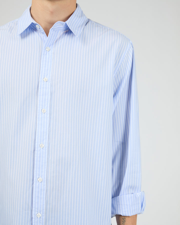 Evo Stripe Shirt Blue