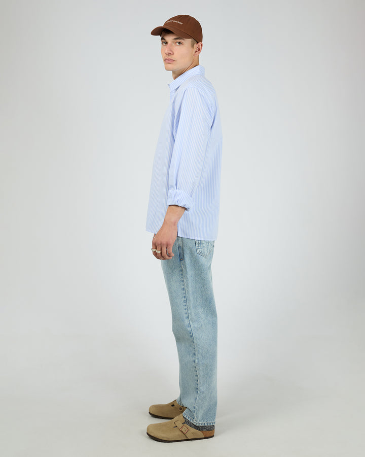 Evo Stripe Shirt Blue