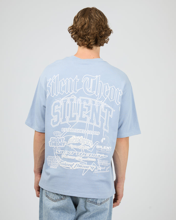 Mayhem Box Tee Blue