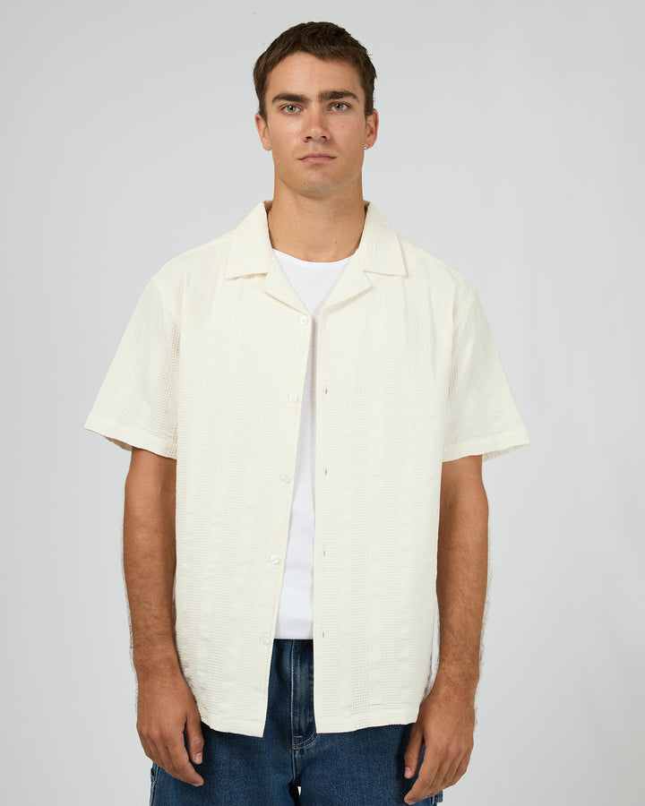 Luca Short Sleeve Shirt White