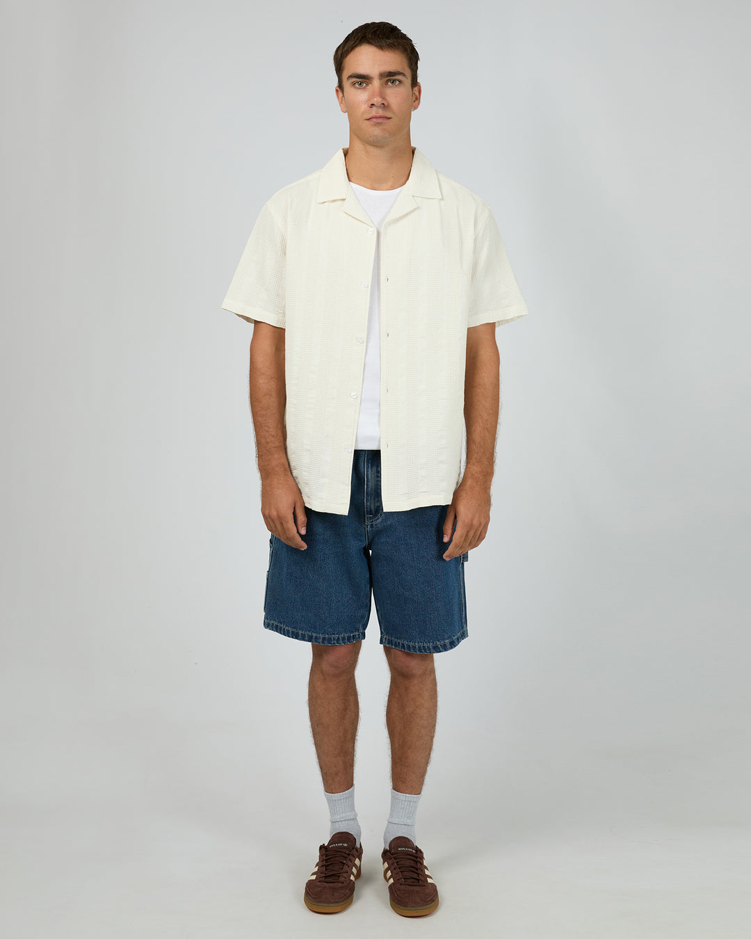 Luca Short Sleeve Shirt White