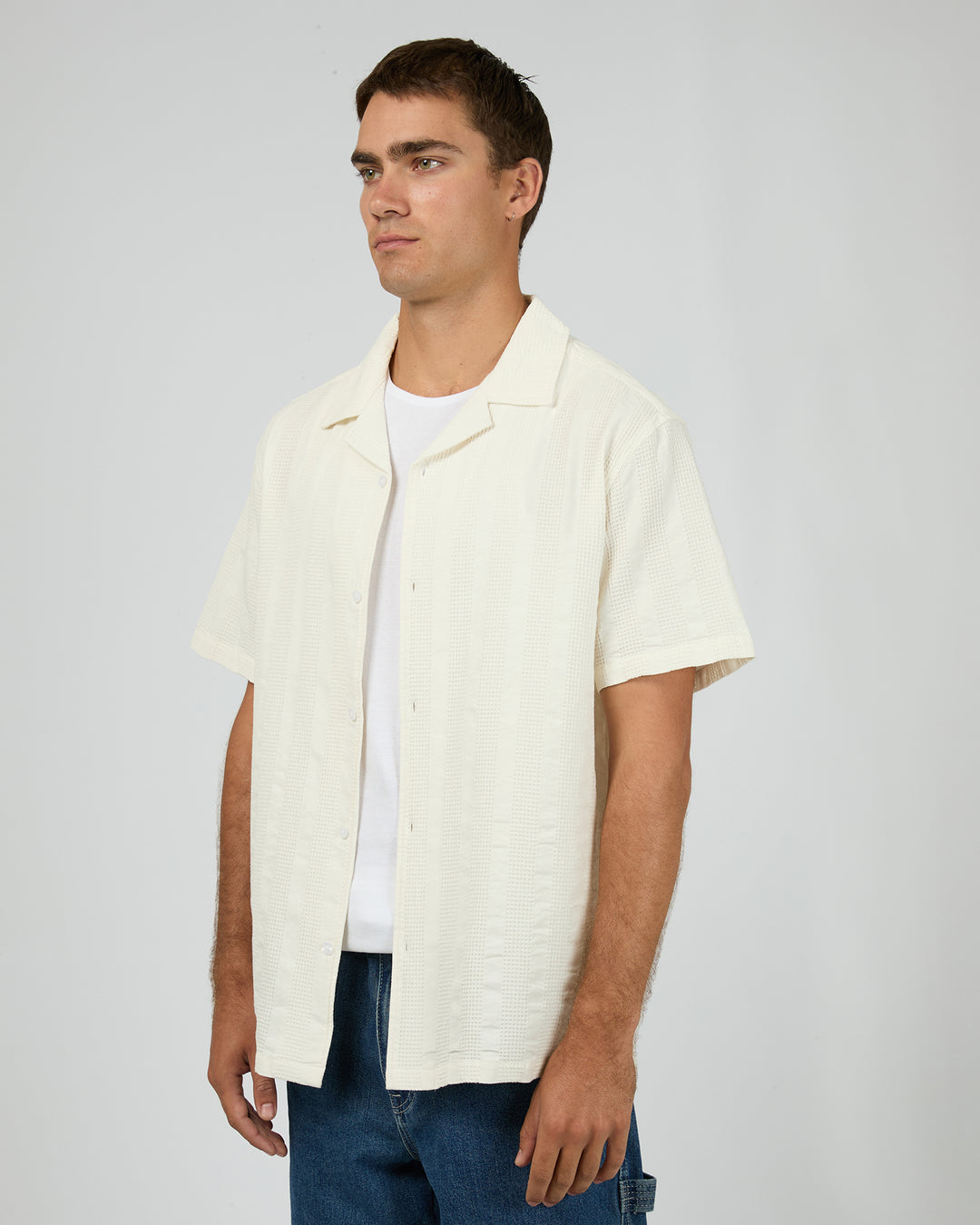 Luca Short Sleeve Shirt White