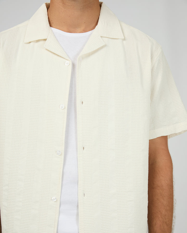 Luca Short Sleeve Shirt White
