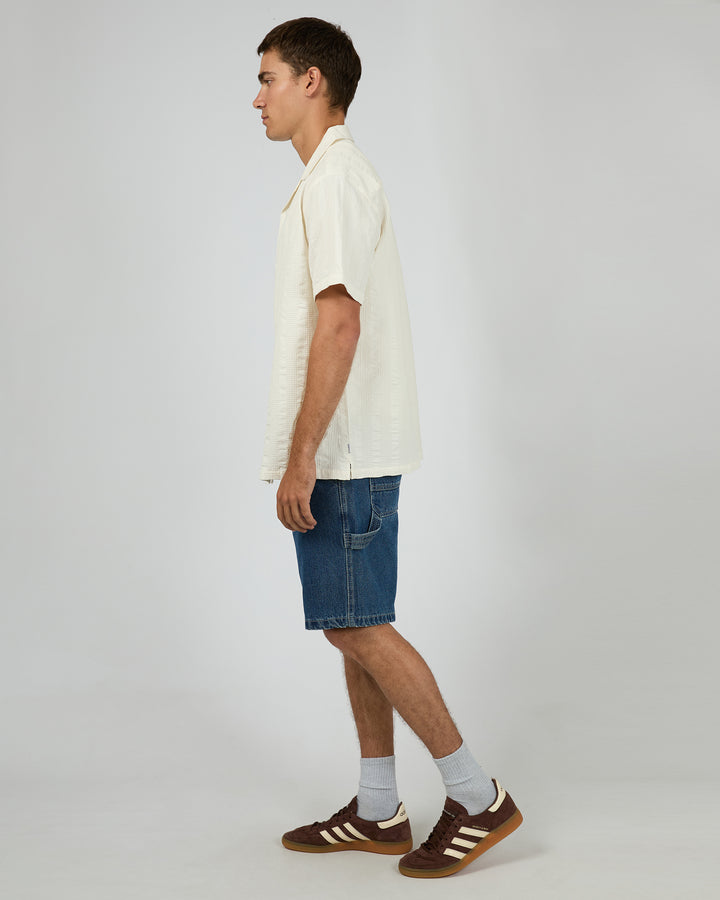 Luca Short Sleeve Shirt White